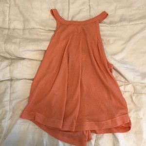 Pink tank top - ribbed